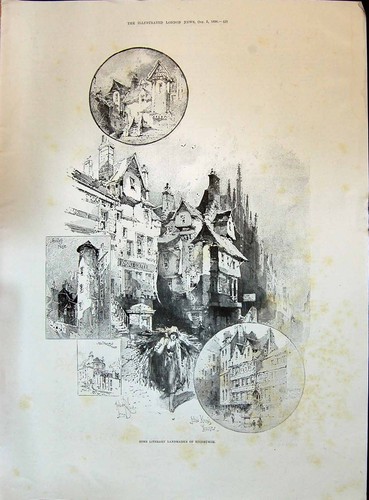 Old 1896 edinburgh white - edinburgh, horse