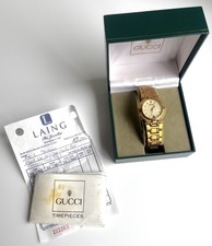 Vintage gold-plated Gucci