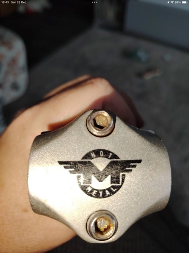 Retro hot metal 80mm - metal, aluminum