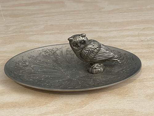 Vintage seba silver plated owl - seba,