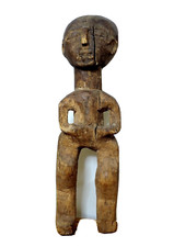 Lobi Ancestor Wooden Figure Carved Shrine Tribal Art African Bateba