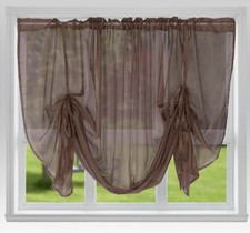 Voile Tie Blinds 59" Wide or