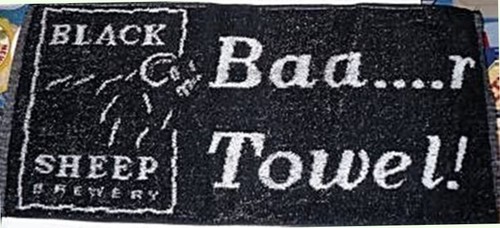 Black sheep cotton - black, bar