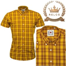 Relco Men's Mustard & Oxblood