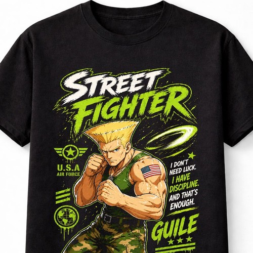 Street fighter guile - guile, retro