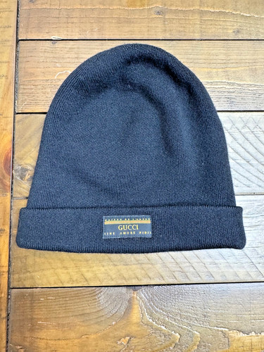 Gucci black beanie - gucci, m