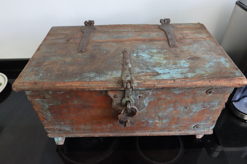Antique indian teak wood surti - wood,