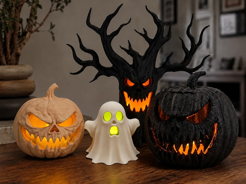 Halloween light decorations - light, up