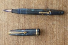 Vintage CONWAY STEWART DINKIE LEVER FILL FOUNTAIN PEN 14k NIB for Spares  Repair