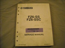 2004 Yamaha Service Manual FZ6