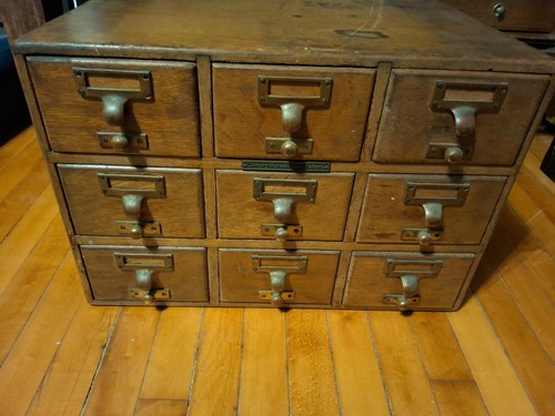 Antique wood oak - antique, library