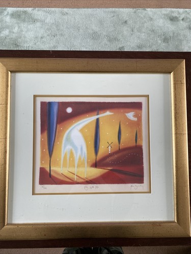 Framed signed limited edition - signed,