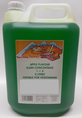 Slush syrup 4x5 - 2-apple, &