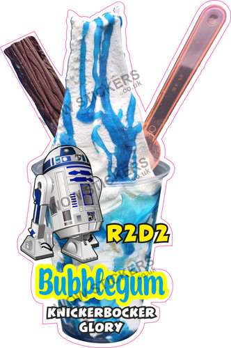 Star wars r2d2 bubblegum - star,