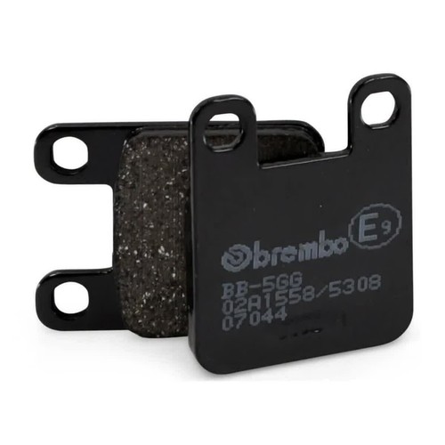 Pair brake pads brembo cc - of,