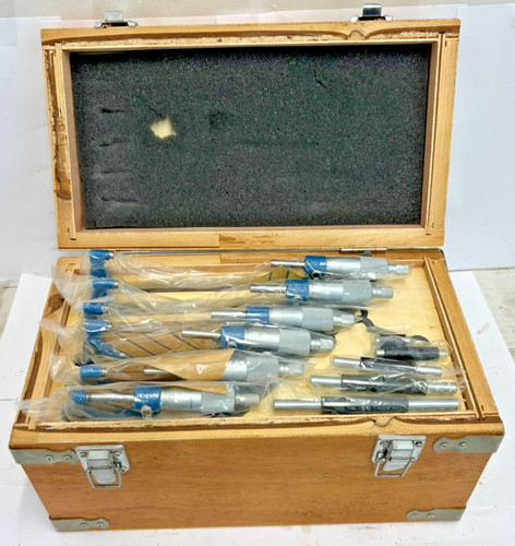 Shop soiled micrometer set 6pc - shop,