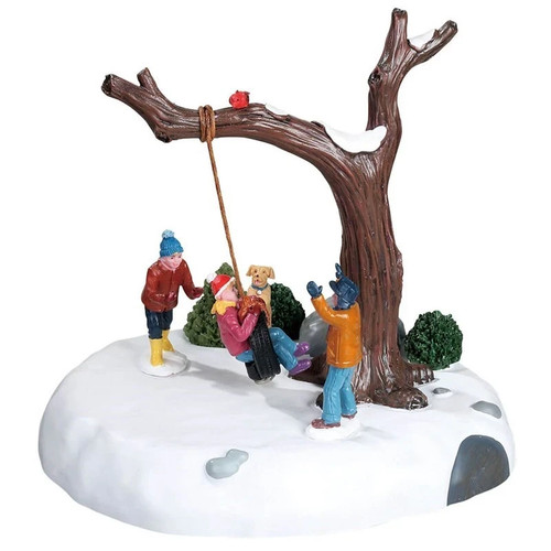 Lemax tire swing - tire, twirl