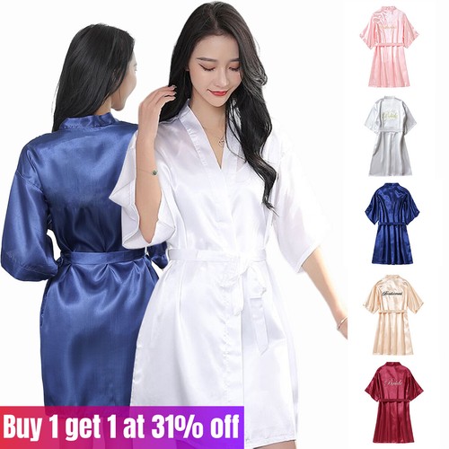 Bride bridesmaid robe - robe, wedding
