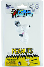World's Smallest HAPPY DANCE SNOOPY Wind Up Toy Peanuts Figure