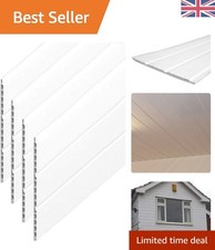 Pack of 4 White uPVC Hollow