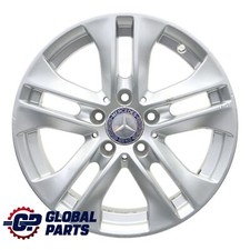 Mercedes W204 Silver Wheel Alloy Rim 16" ET:43 7J 5 Double Spoke A2044017202