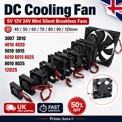 Cooling fan 12v - fan, mini
