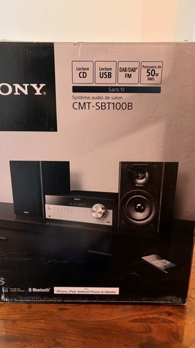 Sony cmt sbt100b micro - sony,