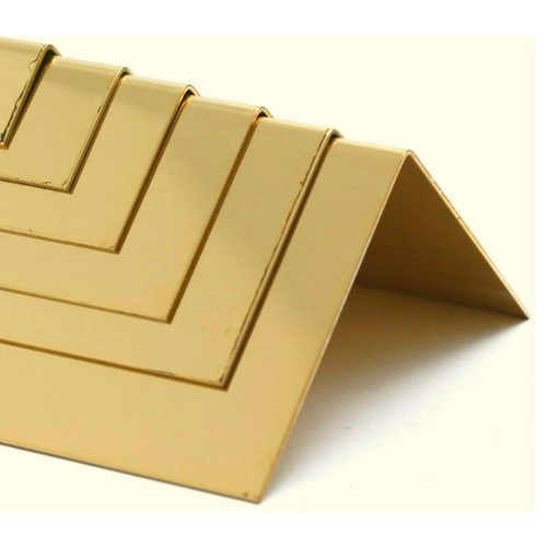 Polished brass folded - 0.9, mm
