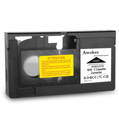 Vhs cassette adapter - vhs-c,