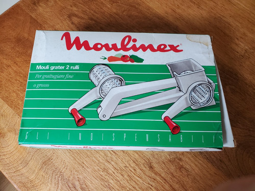 Vintage moulinex grater - vintage,
