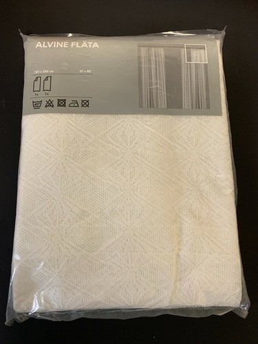 Ikea alvine flata white - flata, lace