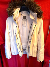 White Poivre Blanc Ski Jacket.  Size Large