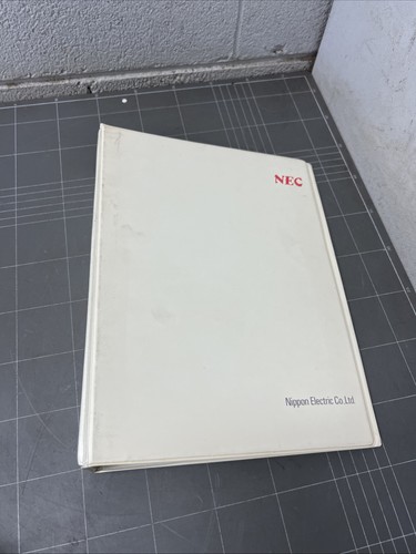 Vintage retro folder folio nec - retro,