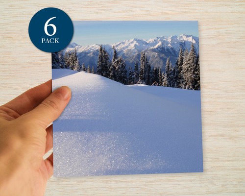Snowy mountains christmas - snowy,