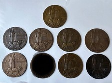WW1 Death Plaques, Various