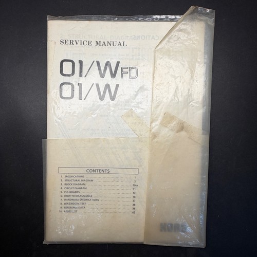 Vintage korg wfd 01 w - vintage, &