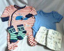 Reborn baby dolls clothes and accessories bundle to fit 20/22inch doll. 417