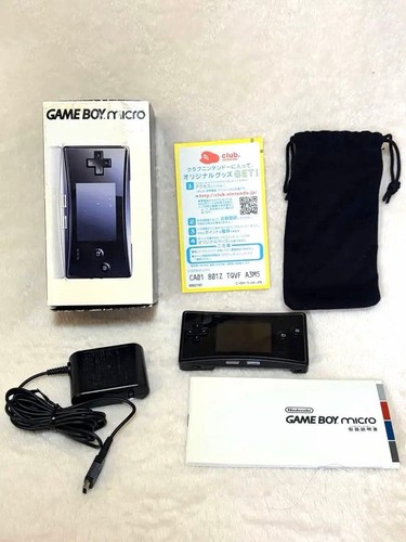 Nintendo game boy micro black - nintendo,