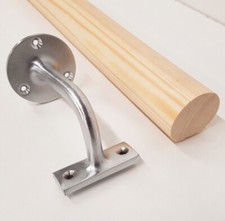 54mm pine mopstick round stair - mopstick,