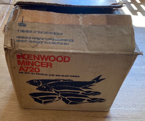 Kenwood mincer a720 boxed - kenwood,