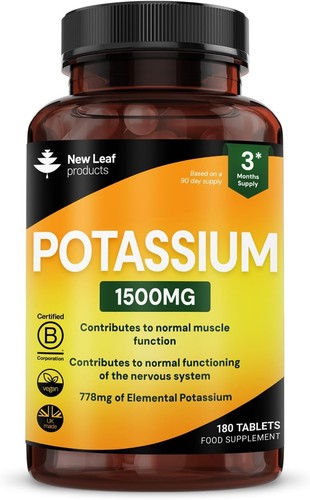 Potassium 1500mg supplements - potassium,