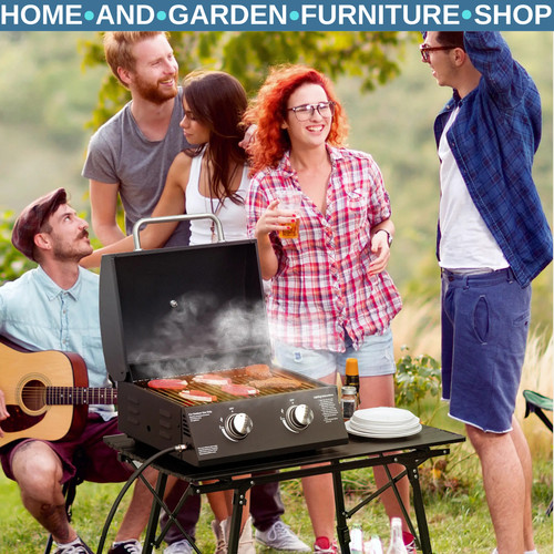 Burner gas bbq - 2, grill