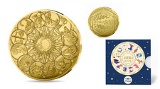 €500 Euros France 2026 Gold 999/1000 The Astrological Wheel Box