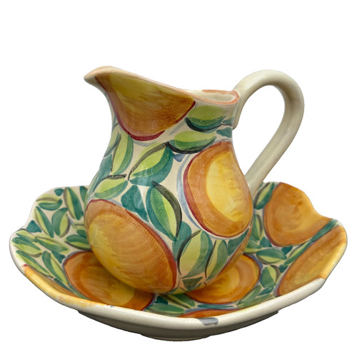 Orange pitcher jug wash - jug, &