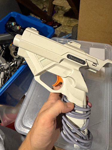 Sega dreamcast light gun - sega,