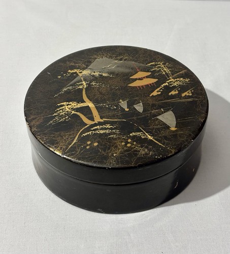 Antique japanese lacquered - japanese,