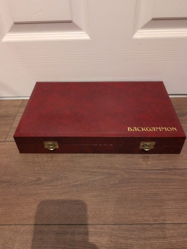 Vintage backgammon set - backgammon, case