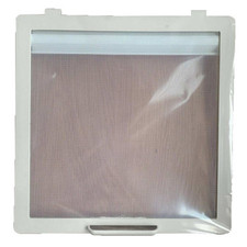 MPK 280 x 280mm Hinged Roof Light Flynet Flyscreen White for Motorhome Caravan