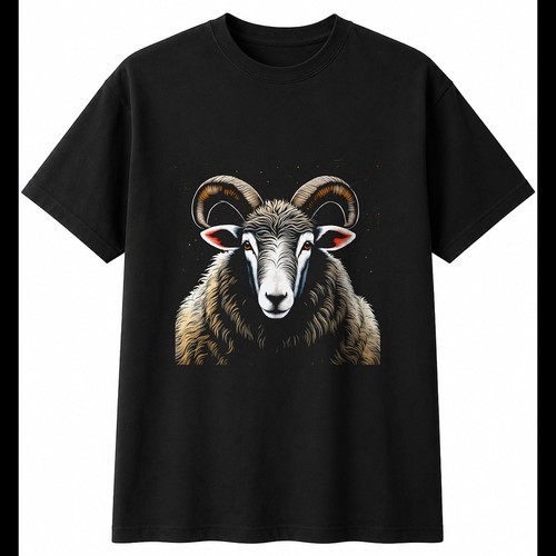 Airbrush herdwick sheep the - sheep, in