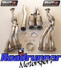 Milltek Exhaust Golf R32 MK5 Manifolds & Sports Cats Stainless 200 Cell SSXVW121